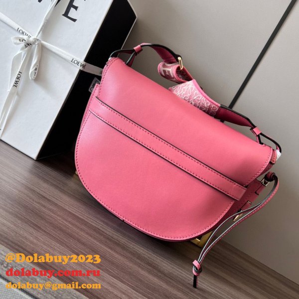 High Quality bag 1:1 Wholesale Mirror LOEWE GATE HADNBAG 25MM