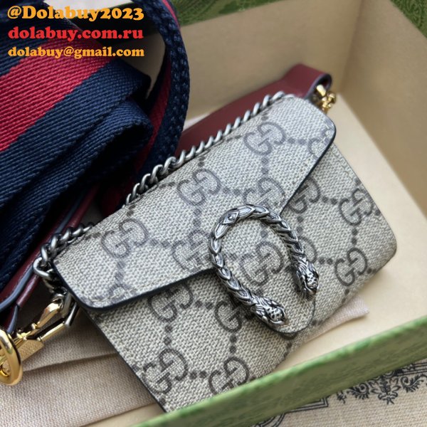 I Buy Fashion Dionysus Chain Wallet Metallic 696804 Bag