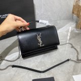 Buy AAA+ YSL Sunset 19cm Bags Online Black