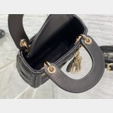 Luxury Fashion Dior Micro Lady 1:1 Mirror 12CM Bag