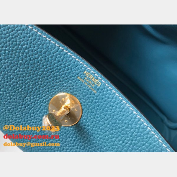 Hermes AAA+ Blue Lindy 26cm Bags Sale Outlet Online