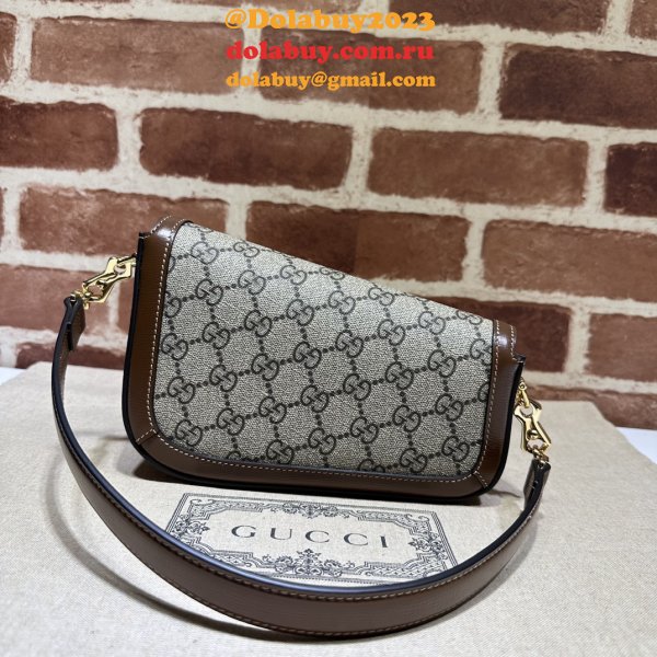 Horsebit Shoulder Gucci Perfect 1955 774209 Wholesale Brown Bag