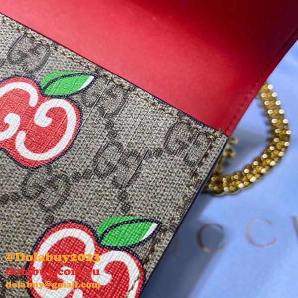 Gucci Fashion GG Supreme Padlock Small Shoulder 409487 Bag