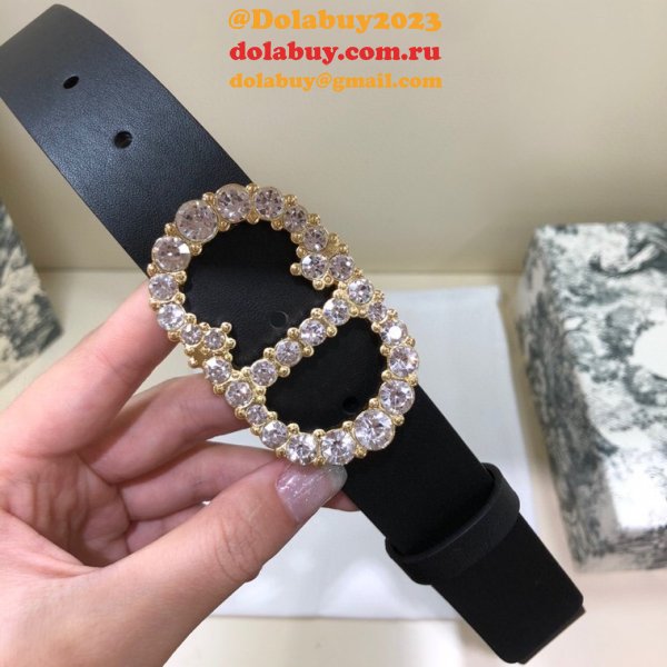 Perfect Christian Dior AAA Belts 30mm Best