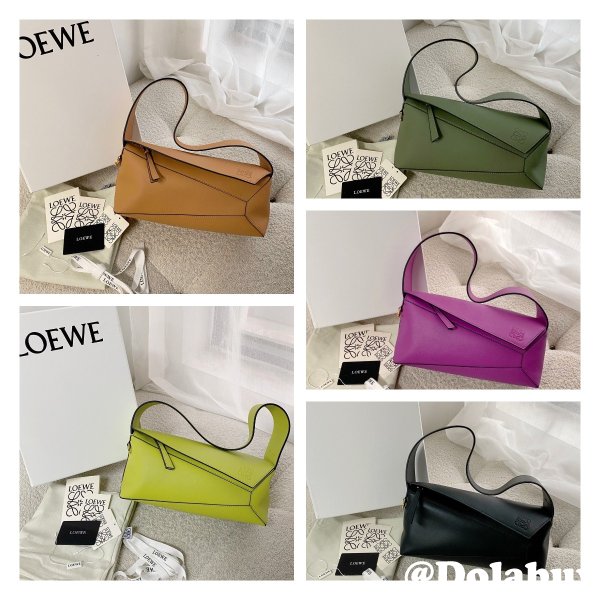 Shop Loewe Top Quality Puzzle Leather Hobo Top Quality Bag