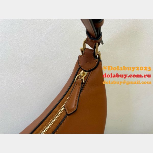 UK Fendi Fendigraphy leather shoulder hobo bag