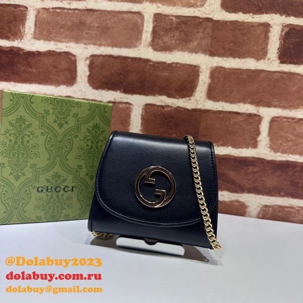 Gucci Fake Blondie Compact Chain Wallet Wholesale 725219 Bag