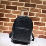 Gucci Signature Leather Backpack 450967 Best Copy Designer Bag