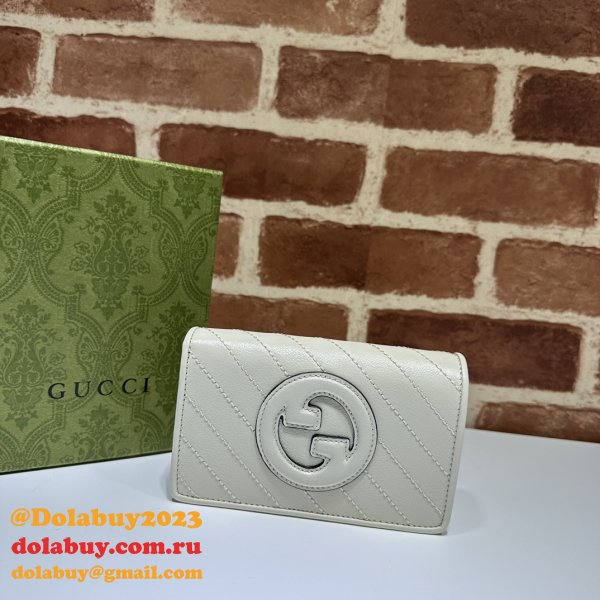 Gucci 760336 Blondie Compact Wallets Top Quality Designer Bag