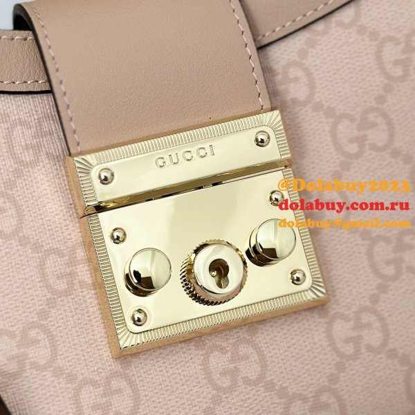 Padlock Perfect Gucci Duplicate Shoulder 811705 Bag