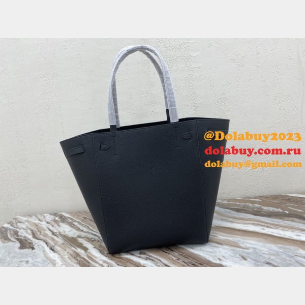 Cheap High Quality Inspired Celine Black Cabas Phantom For Sale