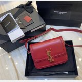 Saint Laurent YSL Solferino Copys 634306 Satchel Leather