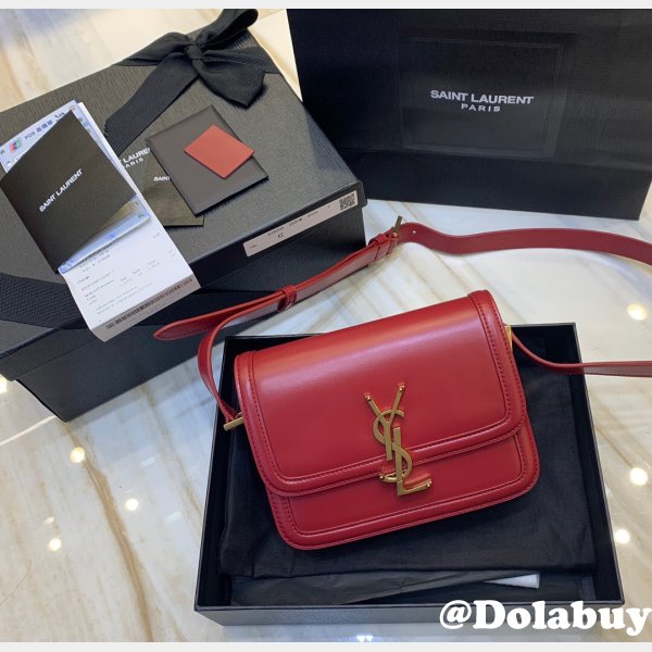 Saint Laurent YSL Solferino Copys 634306 Satchel Leather