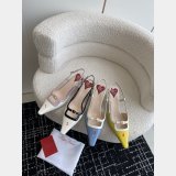 Roger Vivier Wholesale Slingback Heels Designer Luxury Shoes