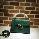 Copy Gucci Best GG Supreme Padlock Small Top Handle 453188 Bag