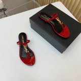 AAA+ YSL Saint Laurent Cassandra Sandals Heels Shoes