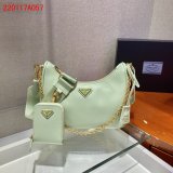 Top Quality Prada Handbags Cheap Highest Quality For Leather Hobo Re-Edition You