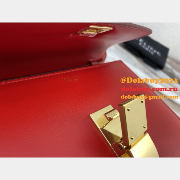 Celine High Quality bags Teen Classic Box Red Bag