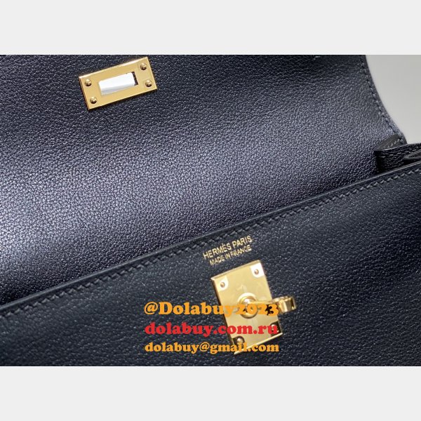 Best 7 Star HERMES KELLY DANSE 1:1 Mirror Bag