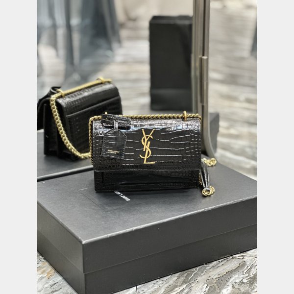 Fake YSL 1:1 Mirror 19cm Yves Saint Laurent Sunset 441972 Bag