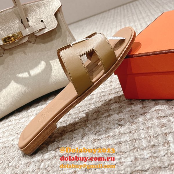 Luxury hermes Oran sandal 2024