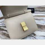 Celine Knockoff Teen Classic Box Apricot Bag