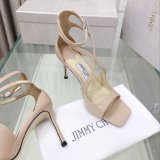 Azia 110 Patent Leather Sandal Inspired Jimmy Choo Heel: 8.5 cm Shoes