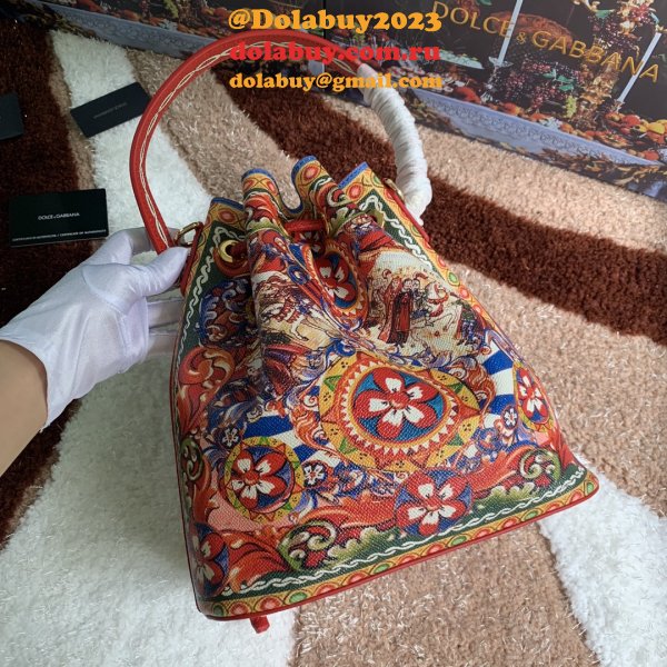 Multicolor Majolica 5500 Bucket Sling 7 Star Dolce & Gabbana Bag