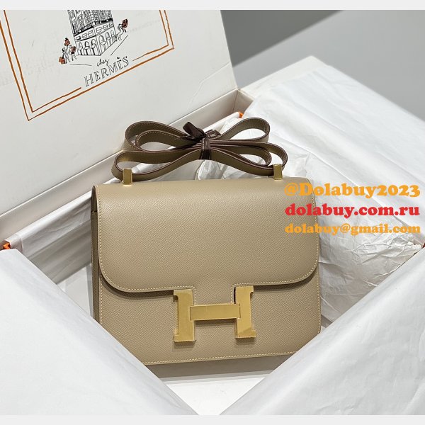 News Best Fashion Hermes Mirror Single Compartment 23CM Epsom Bags