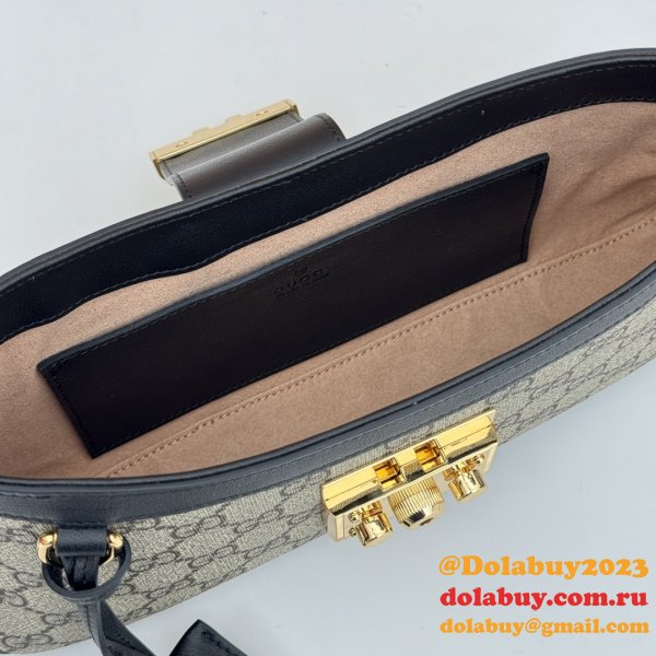 Gucci Best Quality Inspireds 811705 Padlock Shoulder Bag