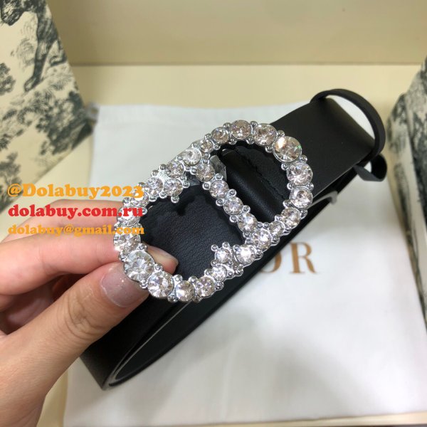 Perfect Christian Dior AAA Belts 30mm Best