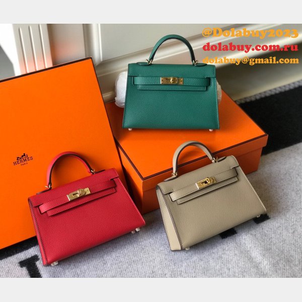 Buy Designer Best High Quality bag Hermes Kelly 19CM Mini Bags Online