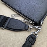 Black Jumbo GG Gucci Knockoff Messenger Men 761747 Designer Bag