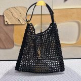 Copy Saint laurent Oxalis Shoulder Raffia Macramé 781289 Bag