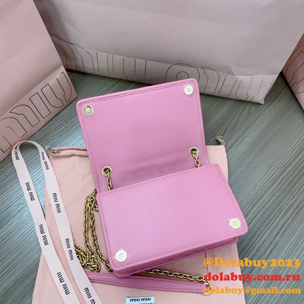 Copy High Quality 5BP065 Cheap Miu Miu Matelasse Bags