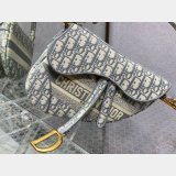 Inspired DIOR SADDLE grey 25.5CM HADNBAG HOT SELLING