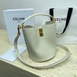 UK Celine Perfect Perfect Quality Teen Bucket Triomphe Bag