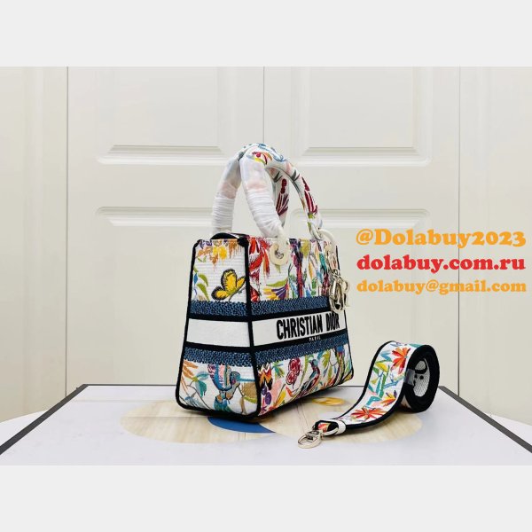 Duplicate DIOR D-Lite 24CM WOMEN BAG 2024