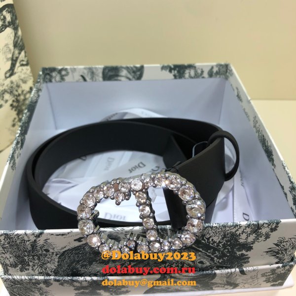 Perfect Christian Dior AAA Belts 30mm Best