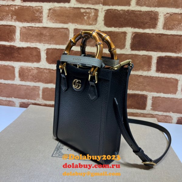 Gucci Luxurys Diana 1:1 Mirror Tote Perfect 739079 Bag