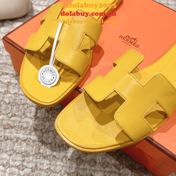 Luxury hermes Oran sandal 2024