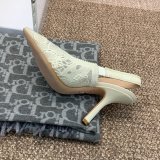 Designer dior Macrame J'ADIOR PUMP SANDALS